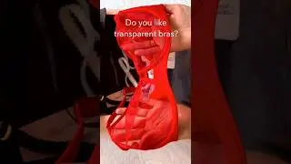 Do you like transparent bras? #lingerie