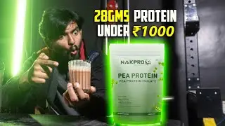 😱 28gms Protein in ₹ 1,000? Nakpro Pea Protein Review!