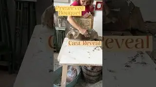 Revealing this latest bouquet cast #preservedbouquet #bouquetpreservation #art art