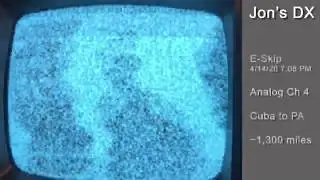 Cuban TV Eskip Analog ch 4 (4/14/2020)
