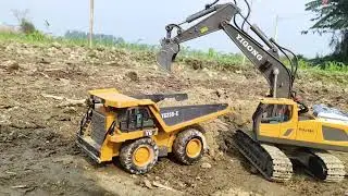Dumper loding contraction.#foryou #viralvideo #shortvideo #rctruck 