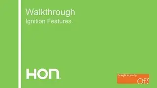 Walkthrough: Ignition Features
