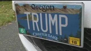 Man named Trump harassed for plate with last name