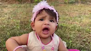 Trisha in nature #babygirl #babyshorts #kokan #babyvlog #kokanlife #baby