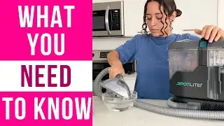 Обзор: портативный пятновыводитель Kenmore KW2001 SpotLite для ковров и удаления пятен от домашни...