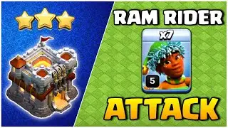 Ram Rider New Event Clash of Clans | TH11 Ram Rider Attack | Best TH11 Attack Strategy - Coc