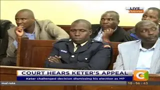 Keter gets court's pardon on his election nullification appeal