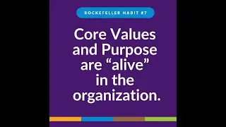 Scaling Up People - Core Values