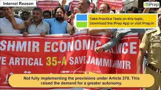 Jammu and Kashmir | Regional Aspirations | Political Science | Class 12 | iPrep