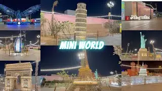 [4K] DUBAI MINI WORLD - GLOBAL VILLAGE WALKTHROUGH MINI WORLD TOUR SEASON 28