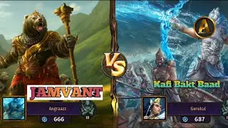 JAMVANT 🎆 Vs Bhishma Ji Dual Match || Kurukshetra Ascension 