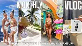 Vacances festives en Guadeloupe, nouvelle caméra DJI, make up, new hair… MONTHLY VLOG