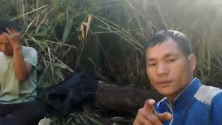 #Bamboo kat rha hai Ghar bana ne ke liye#