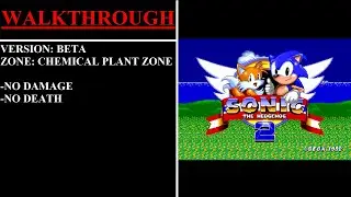 Sonic the Hedgehog 2 [Beta] (Sega Mega Drive) - (Zone 2 - Chemical Plant Zone)