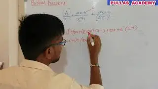 partial fractions type 4||PULLAS ACADEMY||ECET 2021