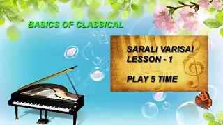 corona lockdown / spend your time with my music master / music class /sarali varisal lesson 1