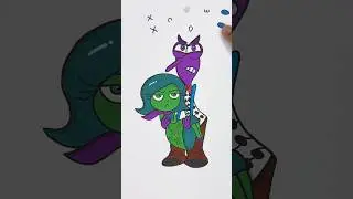 Inside Out 2 Fear & Disgust Guess The Real Eye of Fear 🤔 #shorts #ytshorts #insideout2