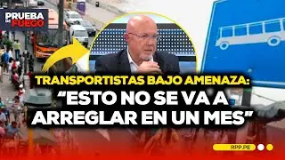 Transportistas en riesgo y extorsiones en Lima: Carlos Bruce advierte sobre inseguridad #PDFRPP