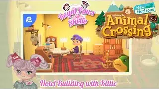 Animal Crossing Time with Kittie Hotel and HHA designing