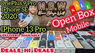 Open Box iPhone 12 Pro || SealPack IPhone 13 Pro || Oneplus 9 Pro || Deal On IPhone 11 | IPhone SE 2