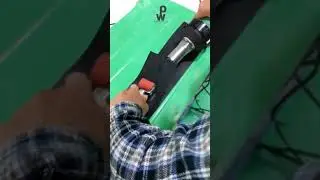 #shorts  Hot Air Plastic Welding