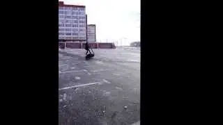 DTV Shredder тест-драйв на льду (часть 1)