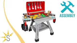 Sunnydaze Sizzle and Smoke Toy Grill Set for Kids Ages 3+-STZ-7031