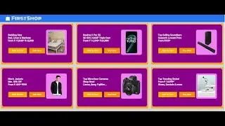 Make Home Page | First Shop Website | HTML CSS