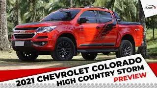 2021 Chevrolet Colorado High Country Storm - AutoPH Preview
