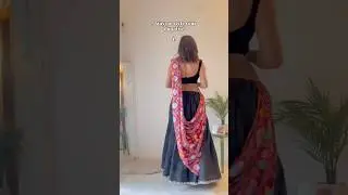 3 ways to style your dupatta for garba nights this navratri | dupatta styling #style #dupatta #tips