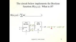 Digital Logic Design | Examples on Combinational Circuit Analysis Using MSI Devices