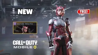 *NEW* FREE Urban Tracker - Defense Force Skin in COD Mobile! - LV 70 Gundam BP | Milton37LiveCODM