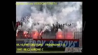 CROTONE - FROSINONE 1997-98 C2 GIRONE C