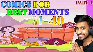 Comics Bob HOT Moment😁Level 31-40 || Best Moment #04