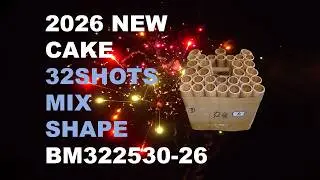 2026 NEW BM322530-26 25*30*200&30*36*200MM 32SHOTS MIX SHAPE F2 CAKE