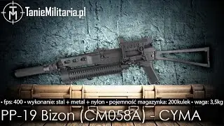 PP-19 BIZON (CM058A) CYMA - TANIEMILITARIA.PL