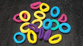 Amazing home decoration  tips | Rubber band reuse ideas | Flower making tricks