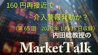 マーケットトーク「160円再接近で介入警報発動か？」（第65回2026年1月16日収録）