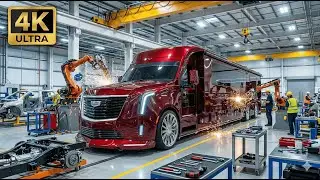 Inside the Factory: How the 2027 Cadillac Motorhome Is Built Step by Step