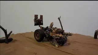 Ork vehicles showcase (Bikes, WarBuggy, Trukk)