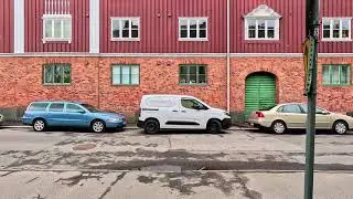 Gothenburg walk from Ostindiegatan to Mariagatan 4k