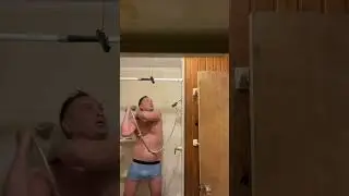 Cold 🥶 shower repair method and helicopter arm circles