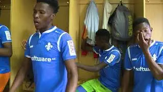 Kick4Life FC Players singing (Nako ea ho rapela)