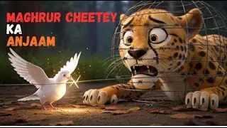 The Cheetah & The Dove | Wisdom Beats Power | Kids Moral Story