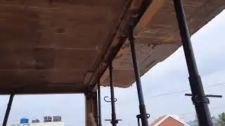 #shorts  Multi story steel framed two way slab & Composite beam  construction at Salem,  Tamilnadu