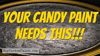 The BEST Metallic silver Paint to use for Candy Paint