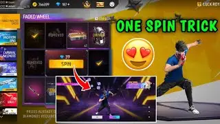 Target Practice Faded Wheel One Spin Trick😍| New Faded Wheel One Spin Trick🤩🔥| FF New Event Tamil