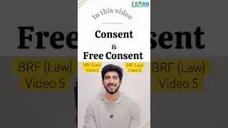 Consent u/s 13 & Free Consent u/s 14 | Indian Contract Act | Law for B.Com & CA | Himanshu Nandwani
