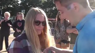 Flash Mob Surprise Proposal in Chicago For Dancer
