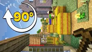 On a retourn&eacute; Minecraft &agrave; 90&deg; (et c&rsquo;est injouable)